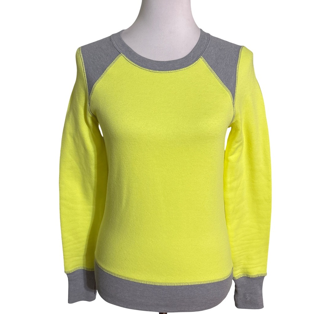TEK Gear Women's Sweater Gray Yellow